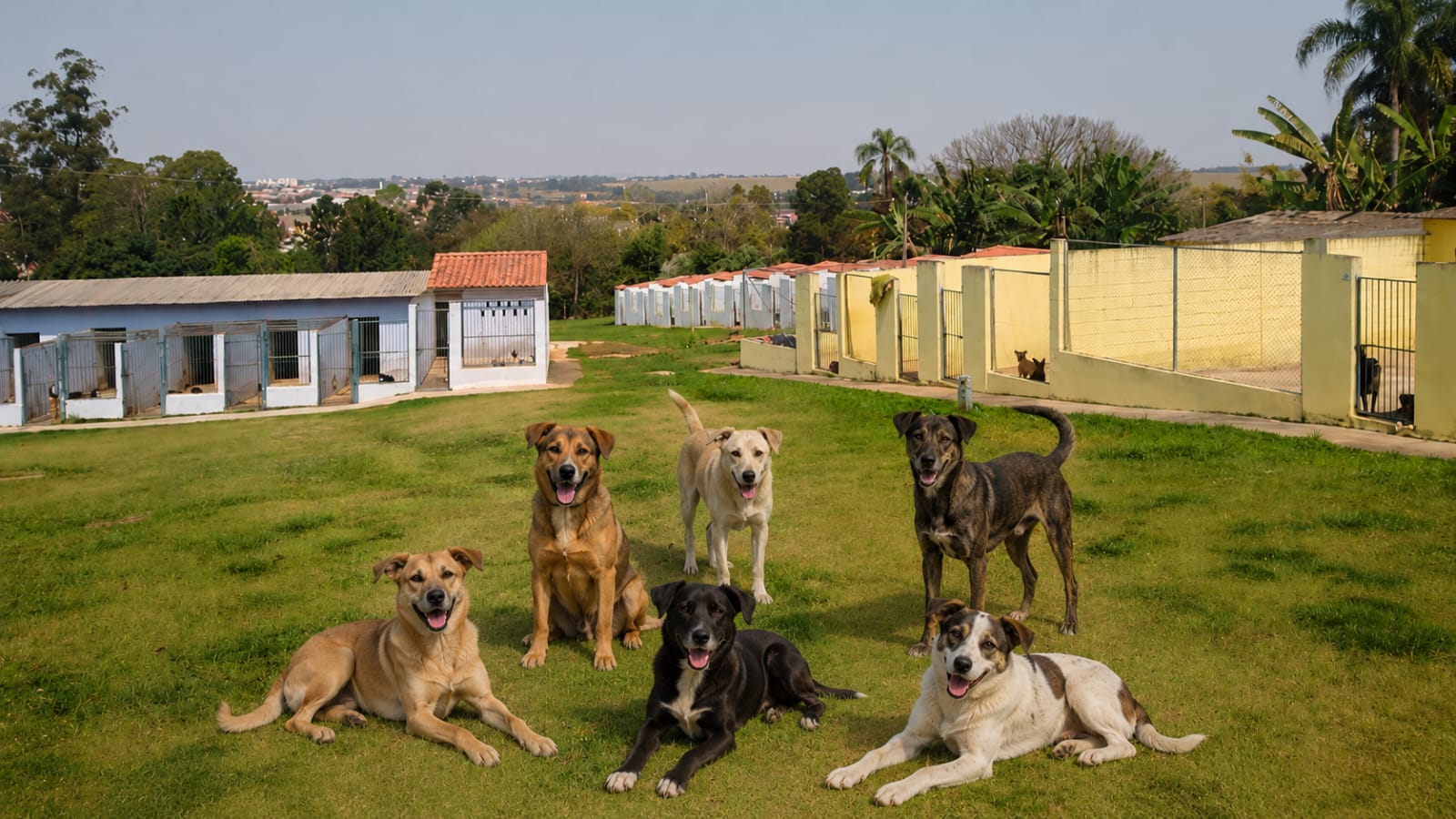 Animais resgatados pela UIPA Itapetininga